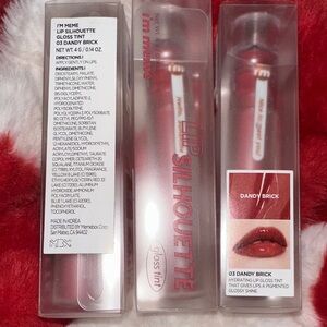 I’m Meme - Lip Silhouette Gloss Tint - Dandy Brick - 3 NIB